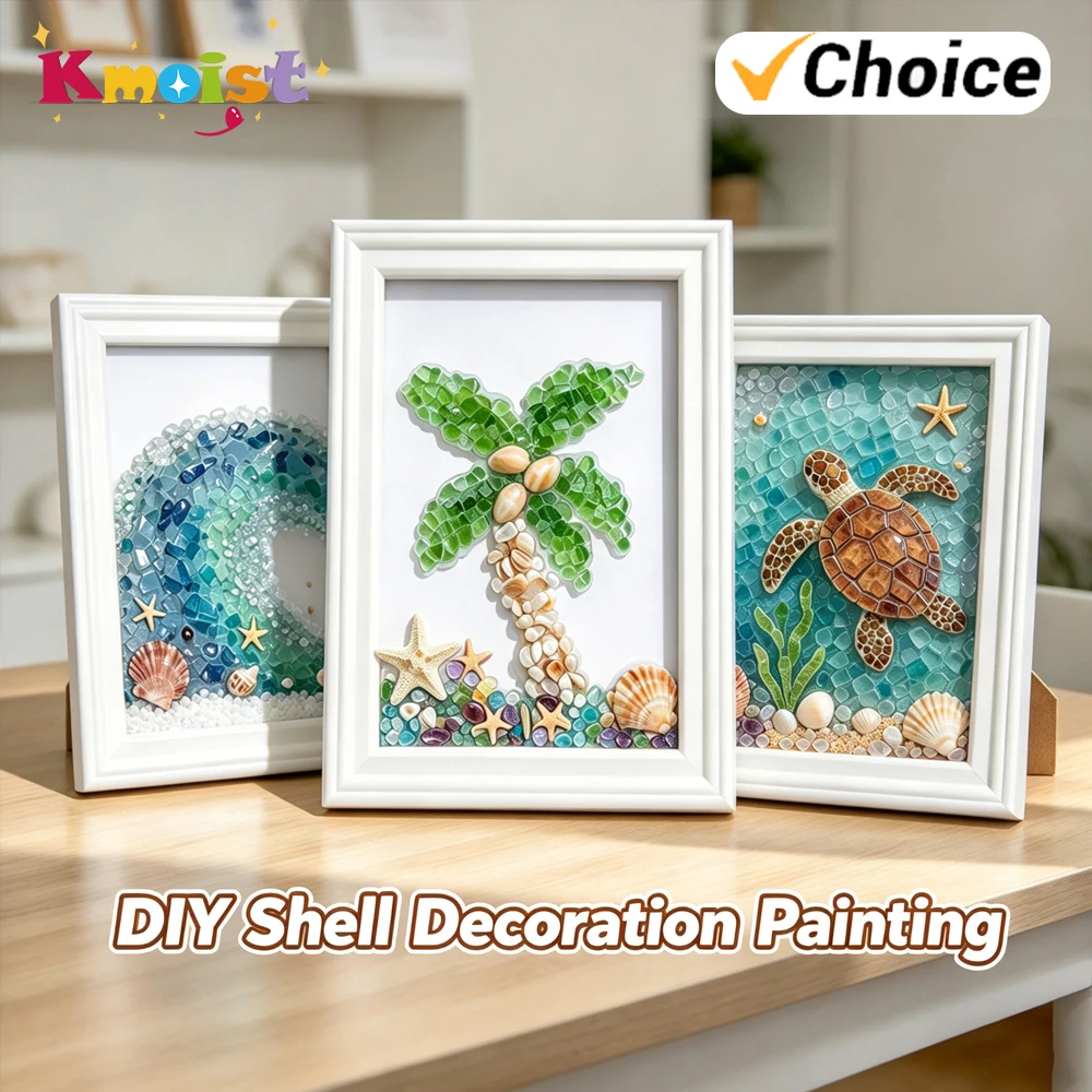 kit-de-peinture-decorative-en-verre-de-mer-pour-cadre-photo-diy-kit-de-resine-decoration-de-bureau-artisanat-pour-debutants-cadeaux-d'anniversaire-pour-adultes