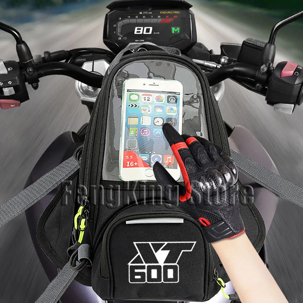 New Motorcycle Fuel Bag Mobile Phone Navigation Tank For Yamaha XT600 1984 1985 1986 XT600Z XT600E XT600ZE Z E ZE TENERE