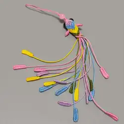 Pure Handmade Rope Goldfish Three-dimensional fishPendant Mobile Phone Key Hanging