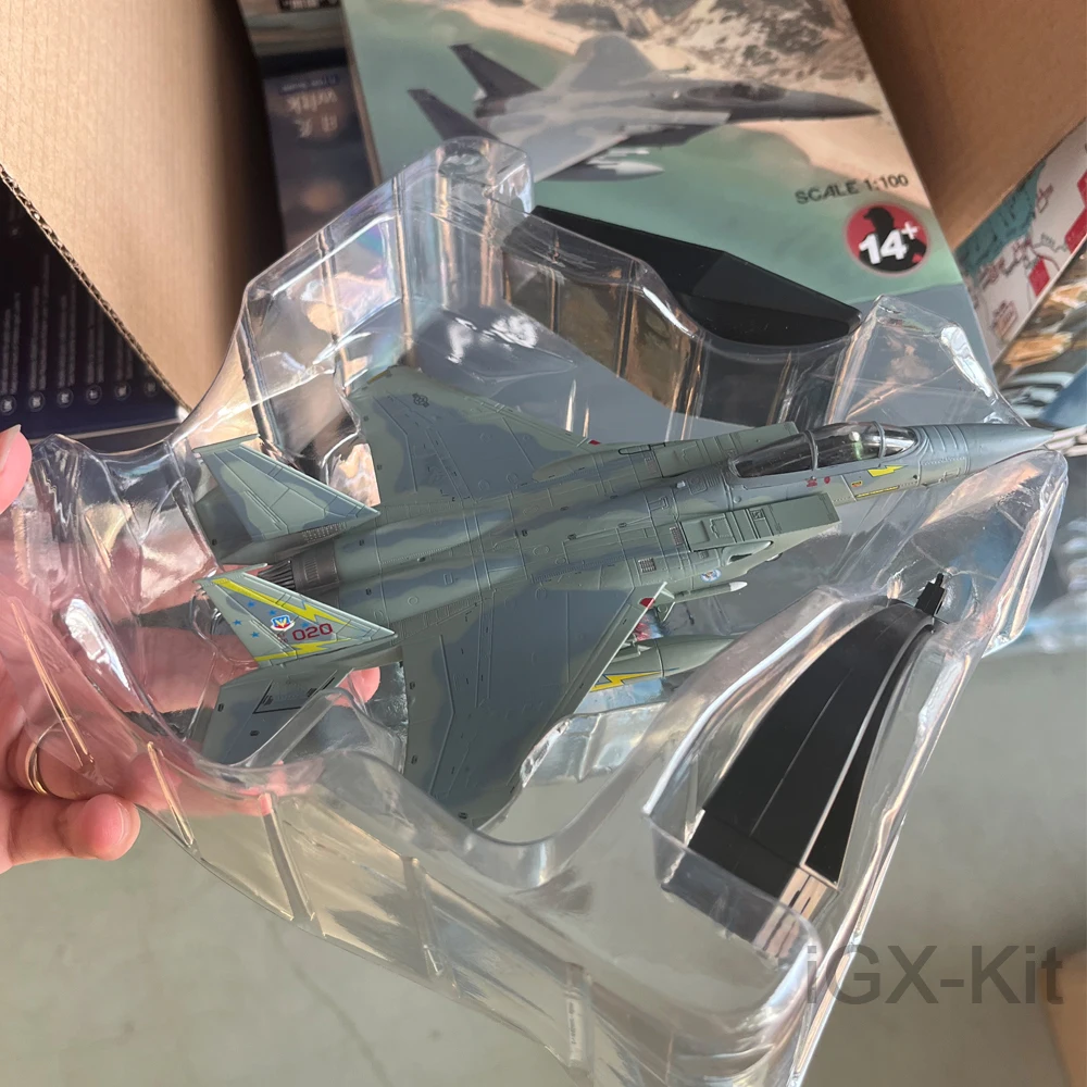 

1:100 Scale US F15 F-15 Eagle Fighter Aircraft Airplane Metal Military Plane Toy Model Gift
