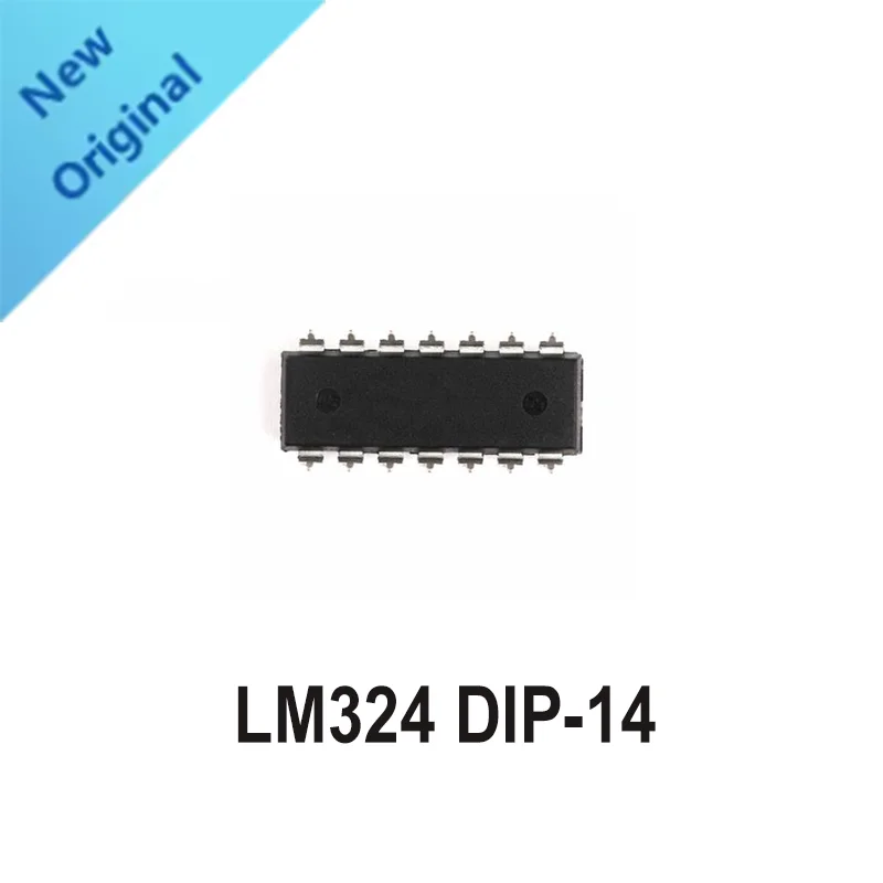 

10PCS LM324 Quad Operational Amplifier DIP-14