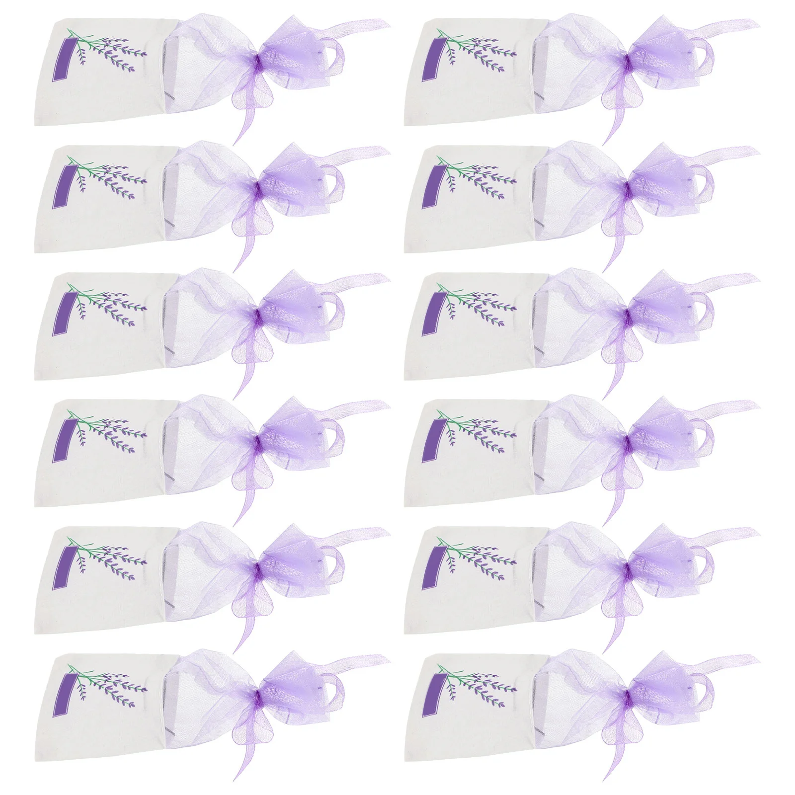 

60pcs Lavender Sachet Bags Empty Storage Fragrance Dried Flower Organizer Decorative Pouches For Wardrobe Drawer Gift Packaging