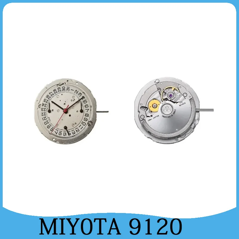 New Japanese imported MIYOTA 9120-6 movement, multi-function movement Miyota 9015, 9100, MIYOTA9 series movement