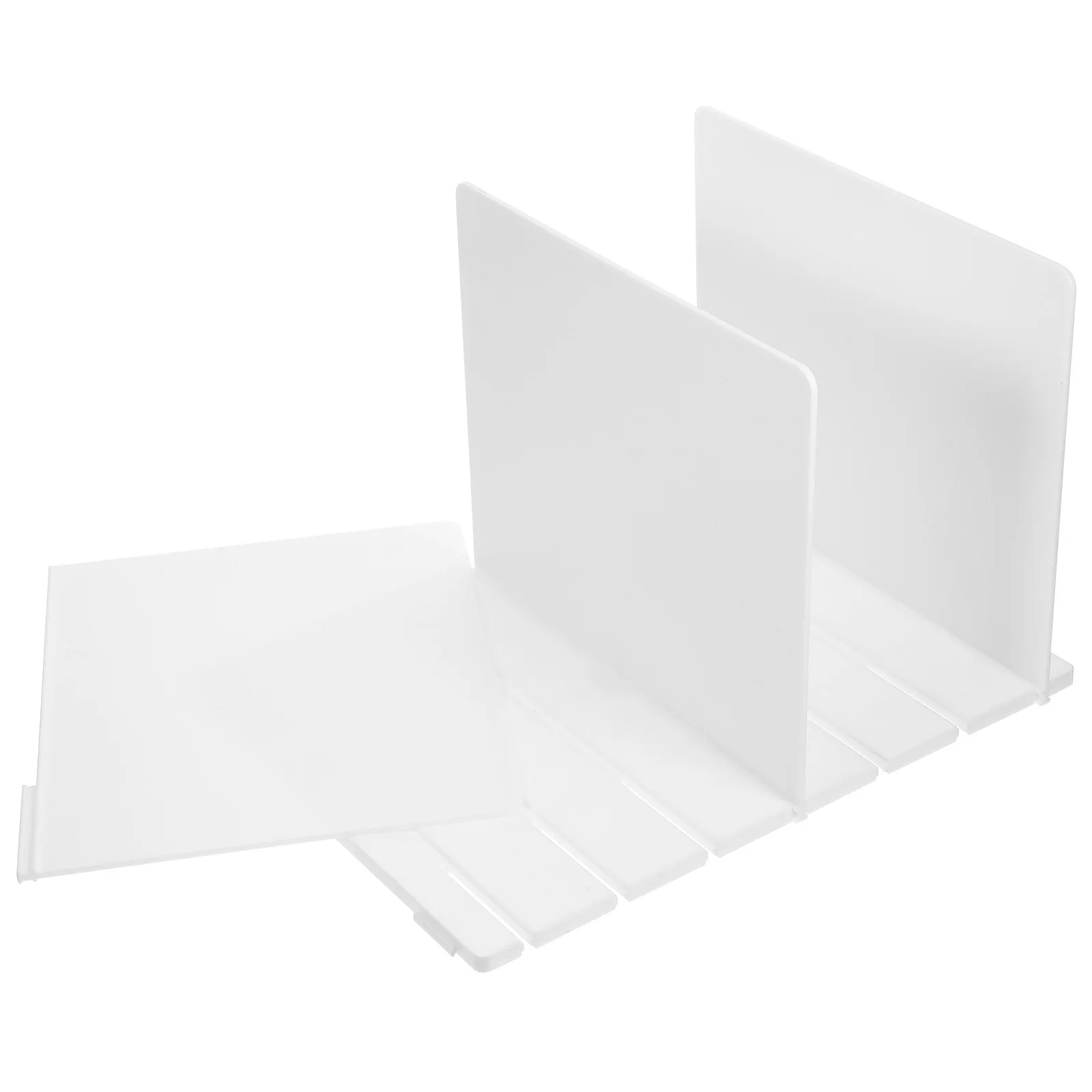 

1 Set Bookend Divider Thickened Desktop File Organizer For Office Home Study Classroom Multifunction Document Storage