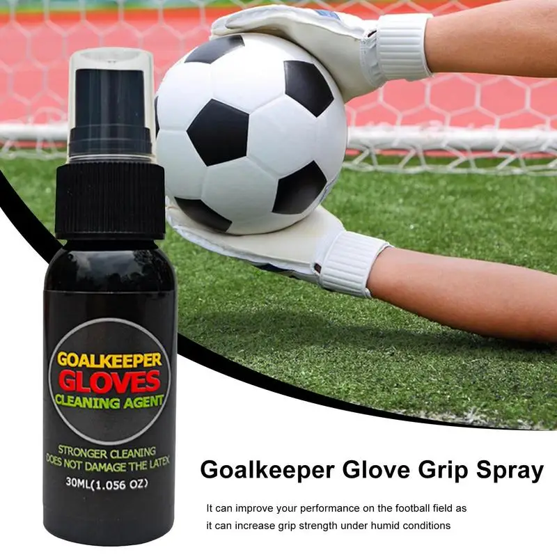 Basketball Grip Spray Goalkeeper 30ml Baseball Grip Spray Maximize Grip Basketball Spray Sweat-Resistant Sport Gear For