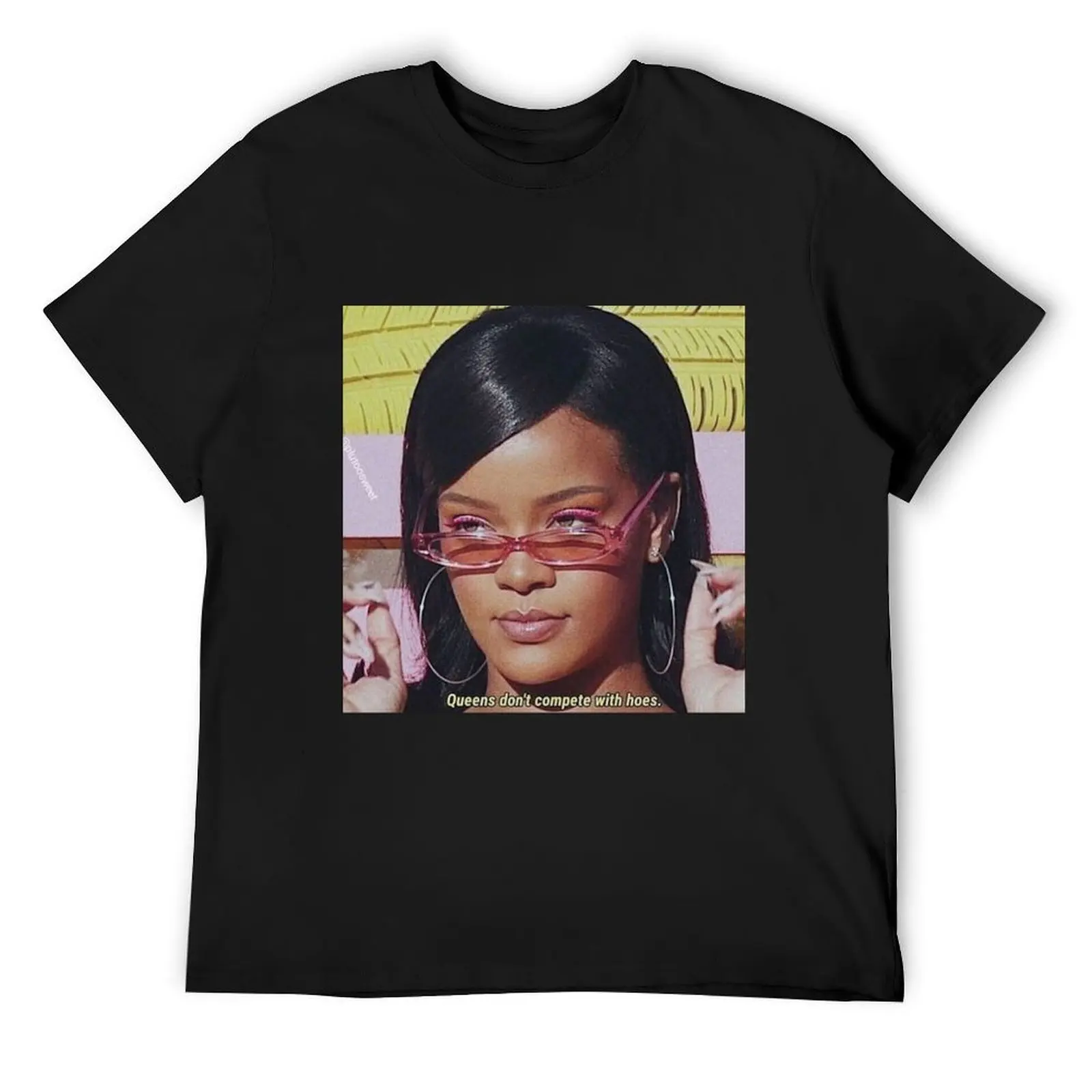 

queen Rhianna T-Shirt valentines boutique clothes anime clothes new edition t shirt men 100℅ cotton