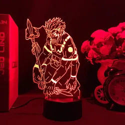 Jujutsu Kaisen Anime Ryomen Sukuna Figure  3D LEDNight Light for Anime Lamp Birthday Gift