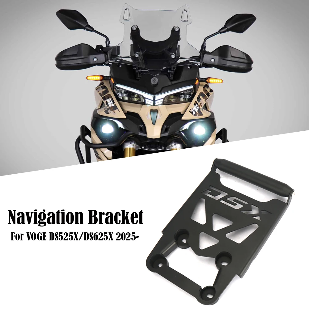 For VOGE DS525X DS525 DS625X 625DSX 625DS 2025- NEW Motorcycle Accessories GPS Navigation Bracket Mobile Phone Holder Stand 22mm