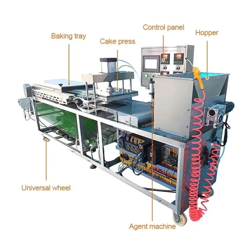 Custom Made  Roller Grain Product Corn Flour Mexican Tortilla Make Machine Best Price