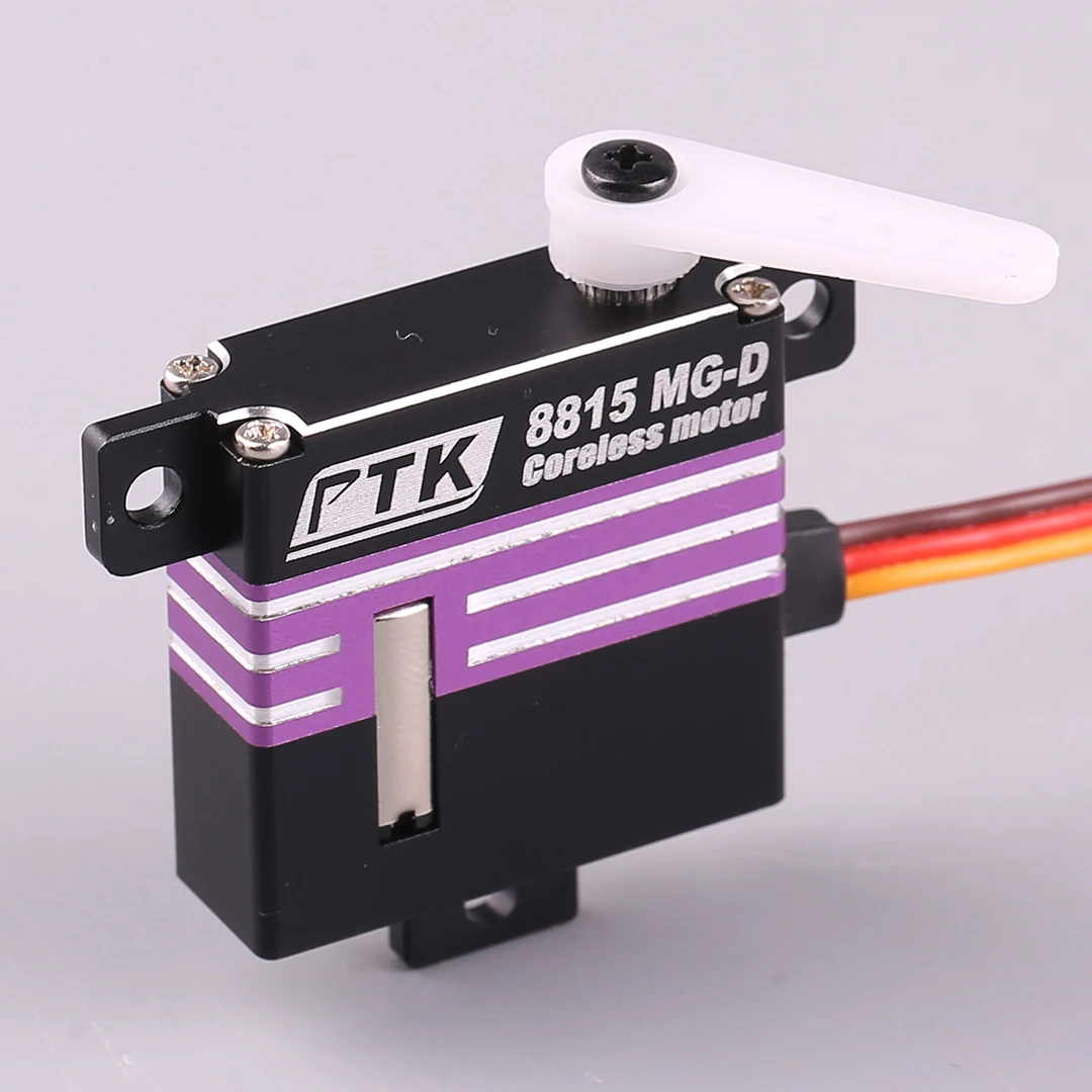 PTK 8815 MG-D 15KG High Torque Servo for RC Model Airplane All Metal Geared Glider Fixed Wing Programmable Waterproof KST X10