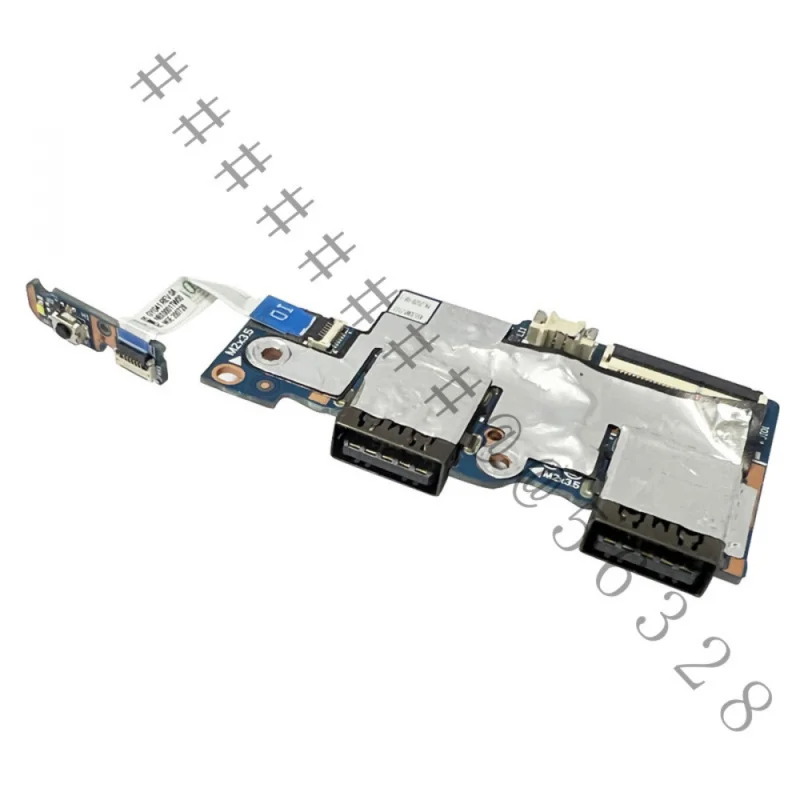 SSS+New 5C50S25117 NS-D132 USB Board Power Switch Board With Flex Cable For Lenovo Yoga 7-15ITL5 Laptop Replacement IO Sub Board