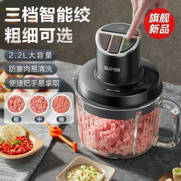 Meat mincer，Large capacity, easy to clean，Home use/automatic/electric/small. Multifunctional mixer/meat grinder.