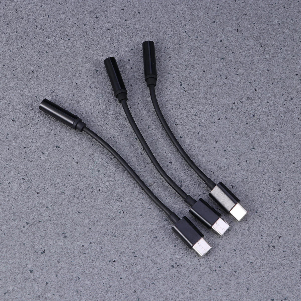 

3 Pcs Type C USB C to 35mm Headphone Audio Jack Adapter Type C Male to Female Aux Jack Stereo earphone headphone Cable Converte