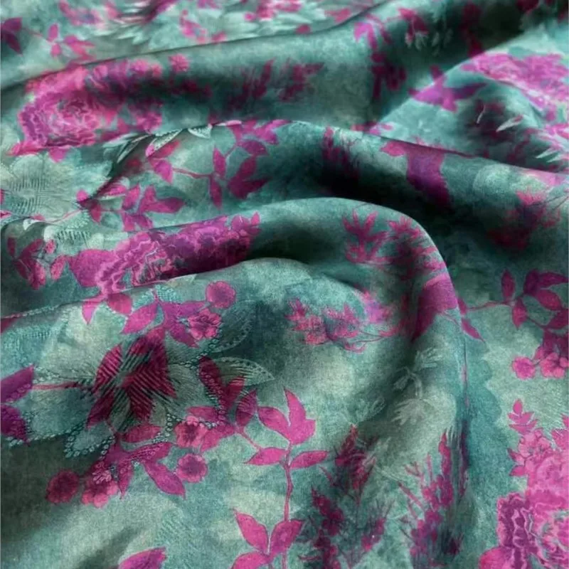 ใหม่ผ้ากอซผ้าไหมสั่งทําพิเศษระดับไฮเอนด์และผ้าสีแดงชุดเดรสครึ่งกระโปรงสไตล์จีน