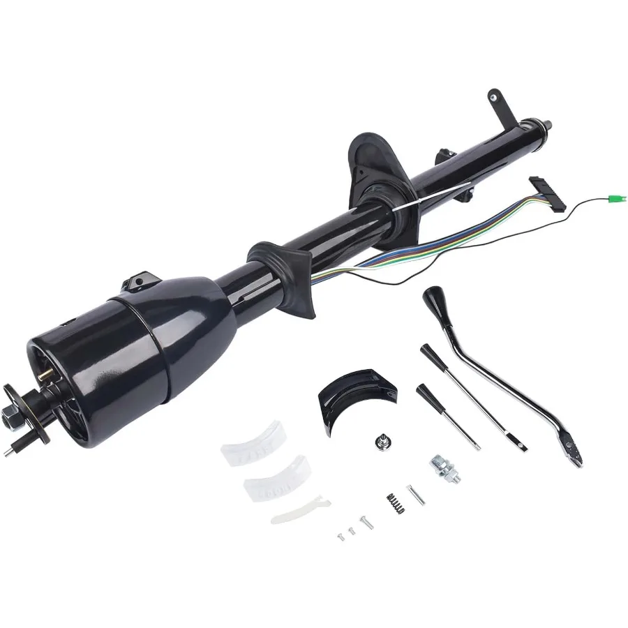GELUOXI Replacement for GM 35 Inch Tilt Automatic Steering Column Shift for Hot Rod Vehicles Compatible with 1967-1972 Chevy GM