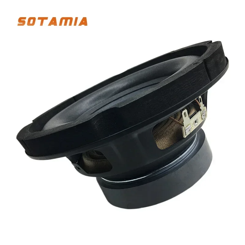 

SOTAMIA 1Pcs 6.5 Inch Woofer Speaker Low Frequency 4 Ohm 200W Bass Speaker Audio HIFI Loudspeaker Modified Subwoofer for JBL