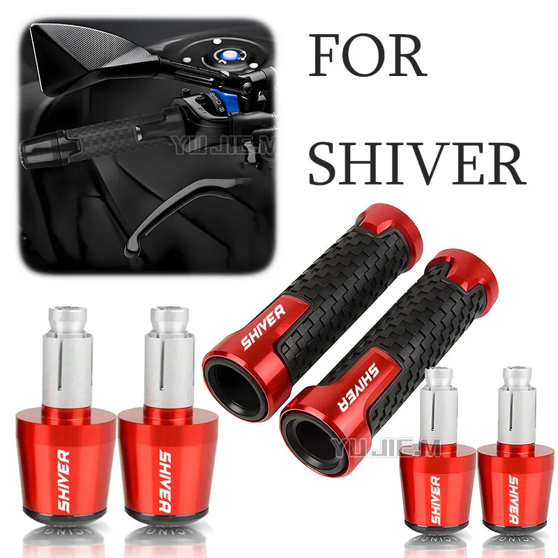 

Fit FOR SHIVER 750 900 2015 2016 2017 2018 2019 2020 2021 2022 Non-slip Handle Bar Handlebar Grip End Cover Cap Hand Grips