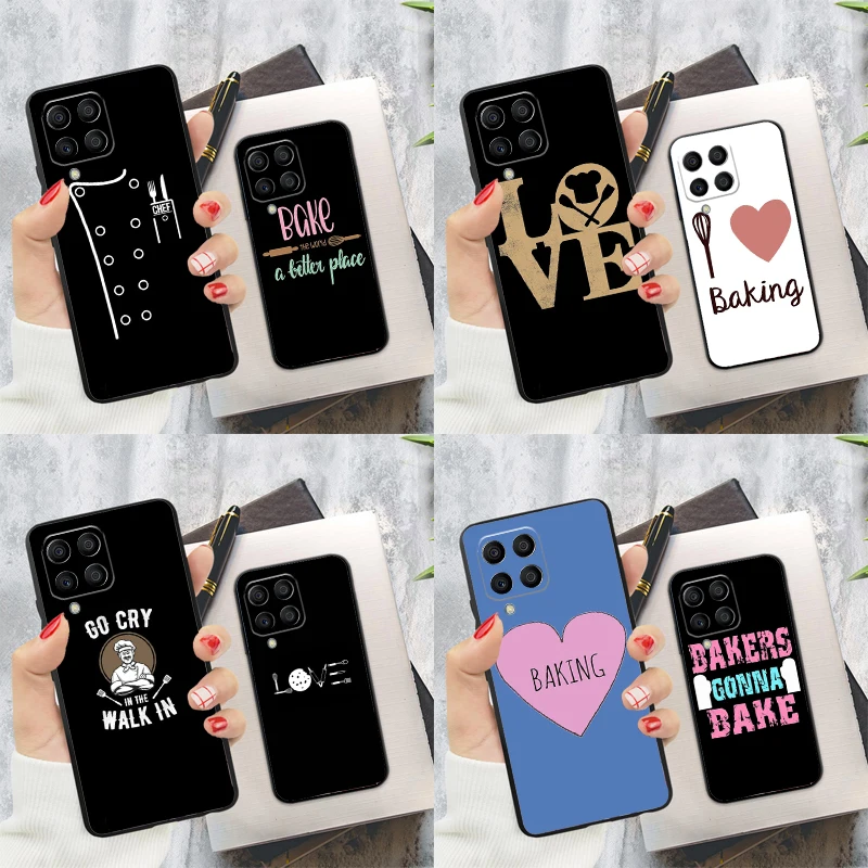 

Baking Cook Chef Case For Samsung Galaxy M15 M55 M13 M23 M33 M53 M31 M51 M14 M34 M54 M20 M30s M12 M32 M52