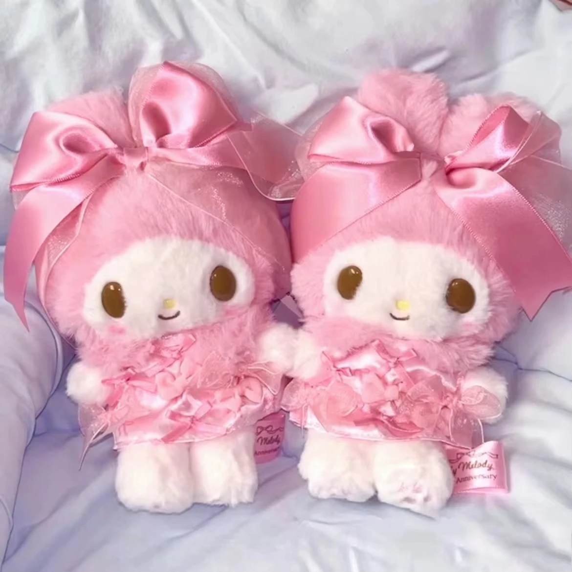 

Kawaii Sanrio My Melody 50th Anniversary плюшевые игрушки-подвески мультяшная фигурка брелок для ключей сумка аксессуар коллекционные куклы подарок для девочек