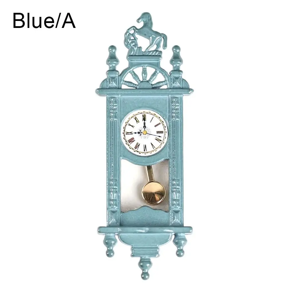 

Accessories Home Decor Pretend Play Miniature Wall Clock Play House 1:12 Dollhouse Furniture