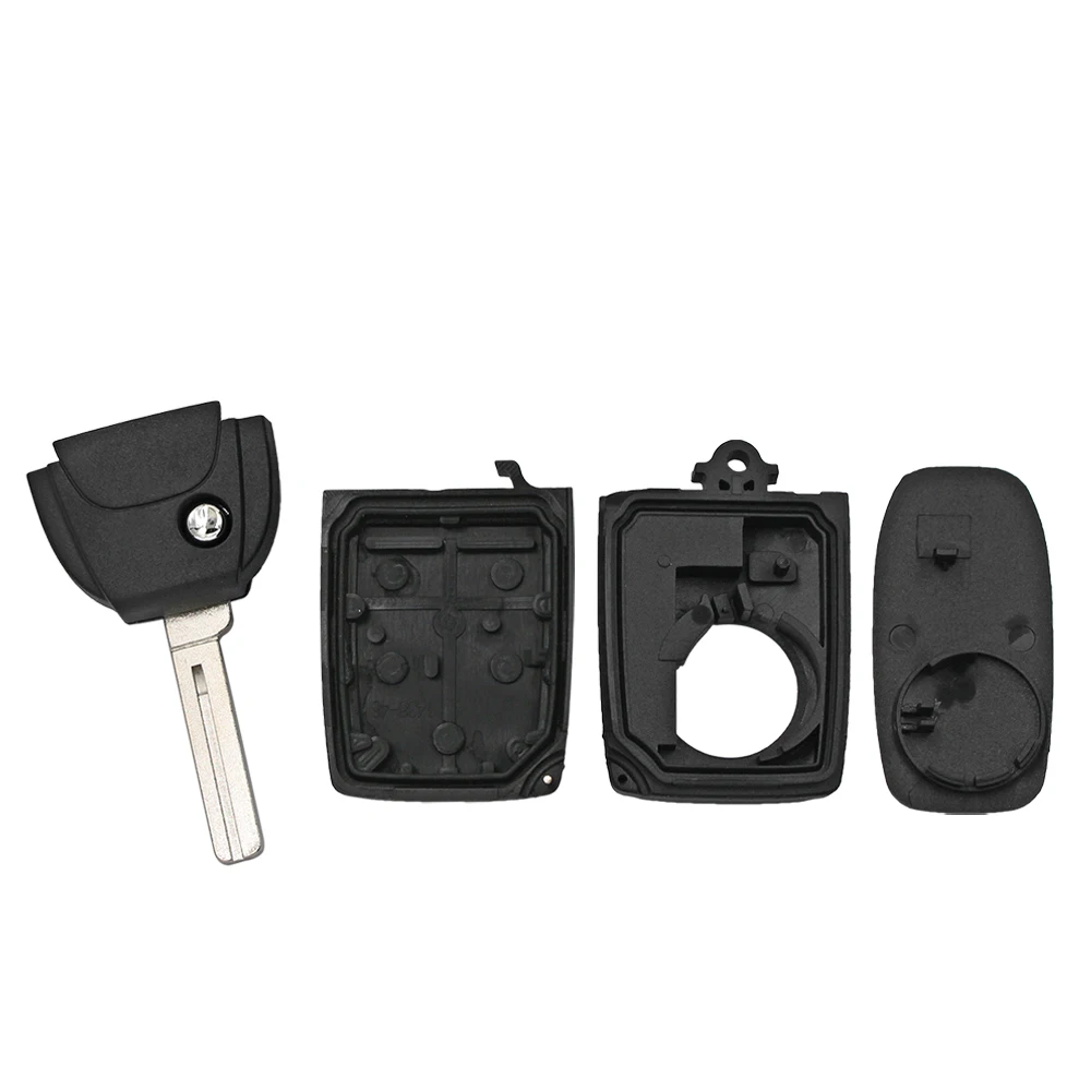 Coque Clé Voiture 5 Boutons Pliable Pour Volvo XC70 XC90 V50 V70 S60 S80 C30 - Remplacement Premium