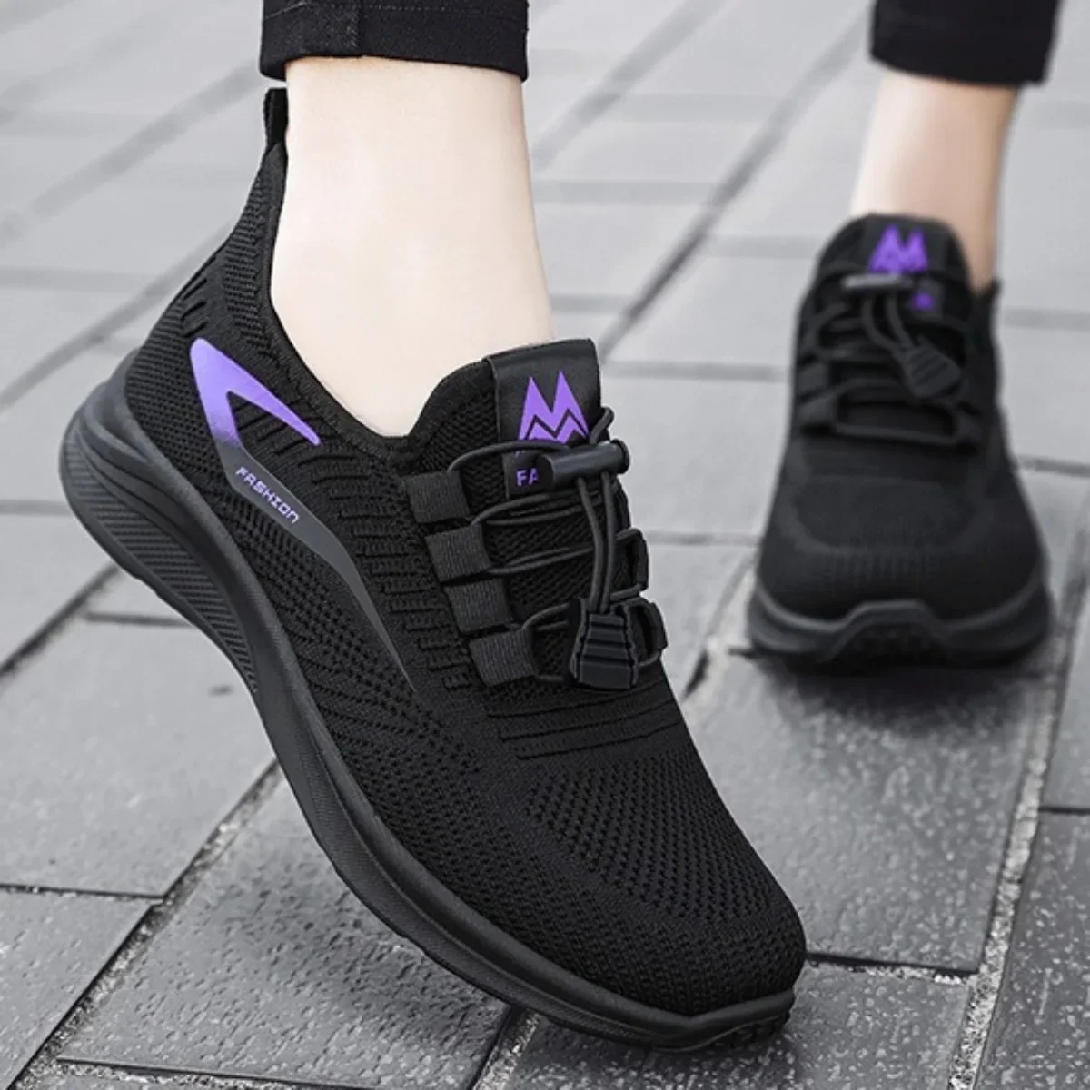

Women' Mesh Sneakers Breathable Non-Slip Casual Shoes Lightweight Comfortable Cheap Footwear Comfortable