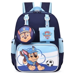 Paw Patrol Cartoon Bag Anime Children Backpack Skye Everest Marshall Chase Boys Girls Pat Patrouille Birthday Backpack Toys