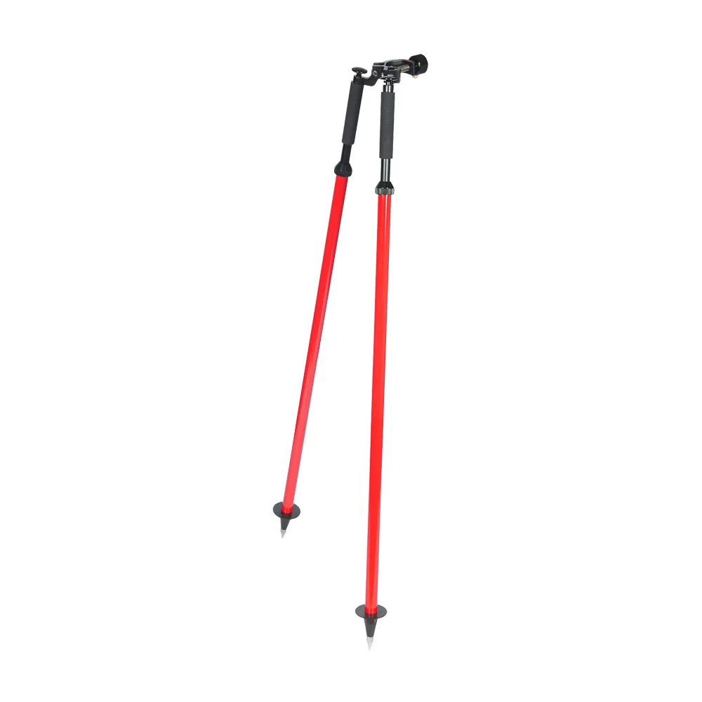 Thumb Release Tripod Prism Pole Bipod,Extends to 6ft(1.8m),Collapses to 43in(109cm)