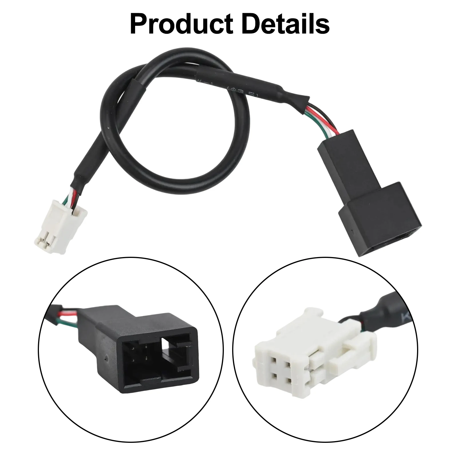 USB Female Interface Cable For Mitsubishi 2018 Up 4Pin Car-Stereo To Connect For Android Devices For Audio Playback