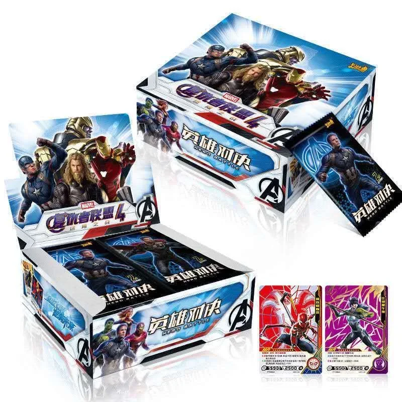 Disney boys Avengers Endgame cartoon cards set girls frozen Collectionsnow Card set collection Christmas present gift