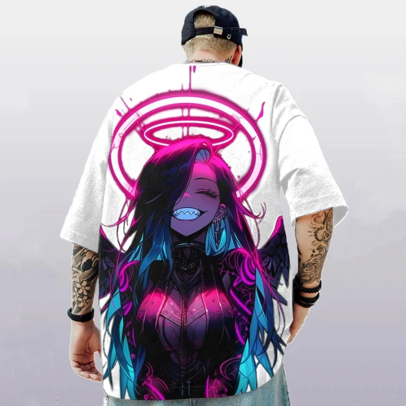 أنيمي هنتاي الجمال ثلاثية الأبعاد المطبوعة التي شيرت الرجال النساء موضة تي شيرتات قصيرة الاكمام الاطفال الهيب هوب بلايز تيز مثير المتضخم تي شيرت الصبي