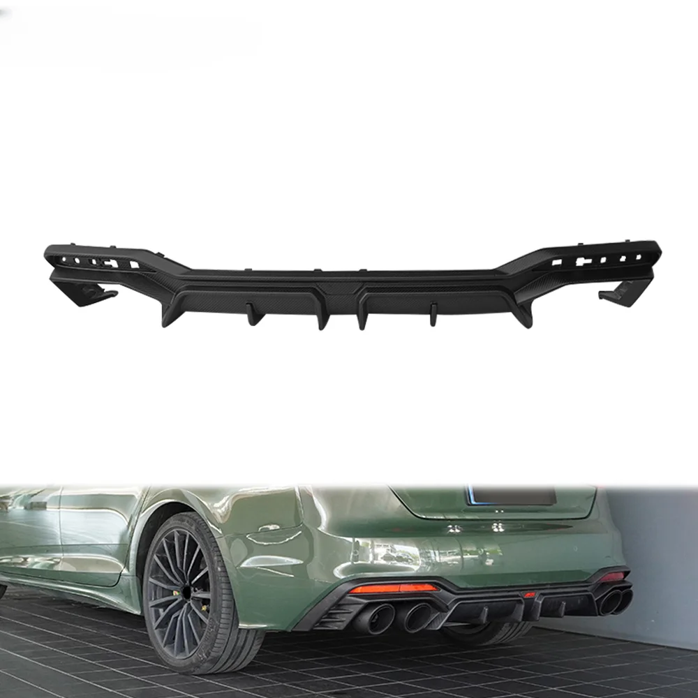 

For Audi A5 S5 Carbon Fiber Rear Bumper Carbon Rear Diffuser Car Accessories