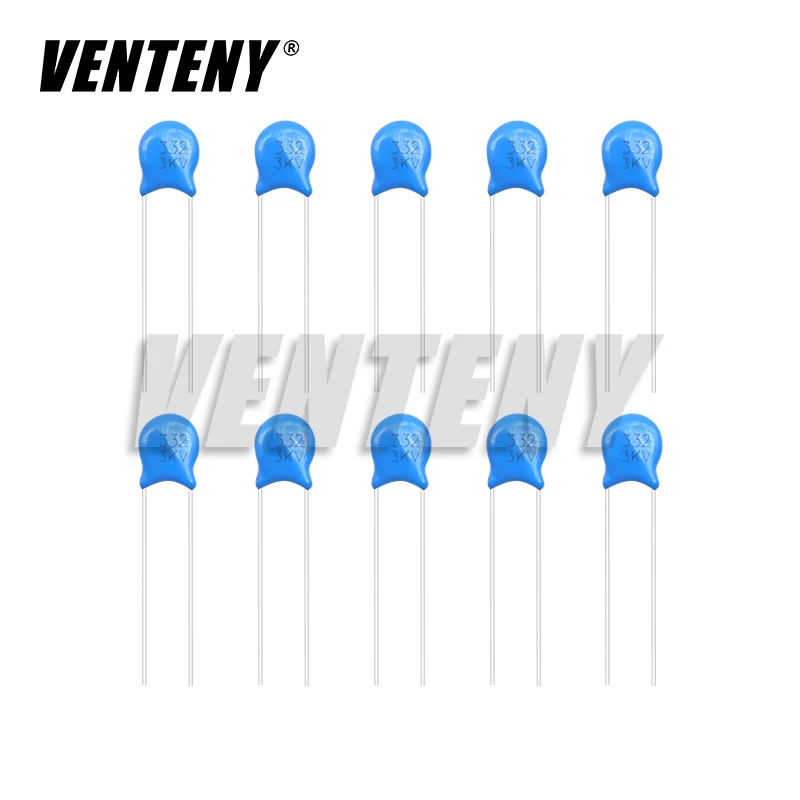 1000pcs High voltage Ceramic Capacitor 3KV 5PF 10PF 15PF 20PF 22PF 27PF 30PF 47PF 56PF 100PF 220PF 1NF 2.2NF 3.3NF 4.7NF 10NF