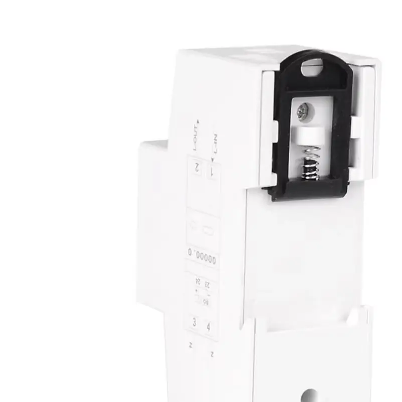 

AC 230V 80A Single Phase Energy Meter For 35mm DIN Rail High Accuracy Measurement Safe Pulse Output DIN Rail Installation