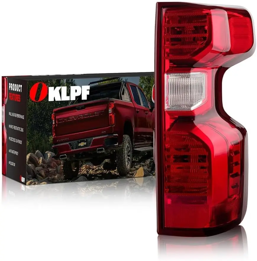 

Задний стоп-сигнал для Chevy Silverado 1500 2500HD 3500HD 2019-2024 годов, правая сторона, включает лампы и жгут проводов