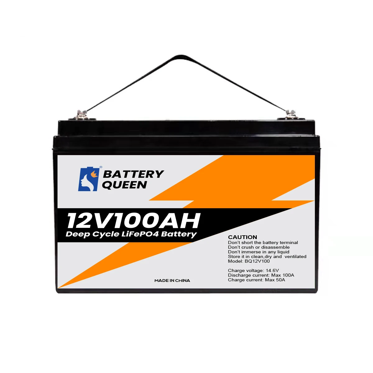 New 12V 100Ah LiFePO4 Battery with built-in 100A Smart BMS Bluetooth Function 14.6V 7A Charger Lithium Pack for Solar Energy