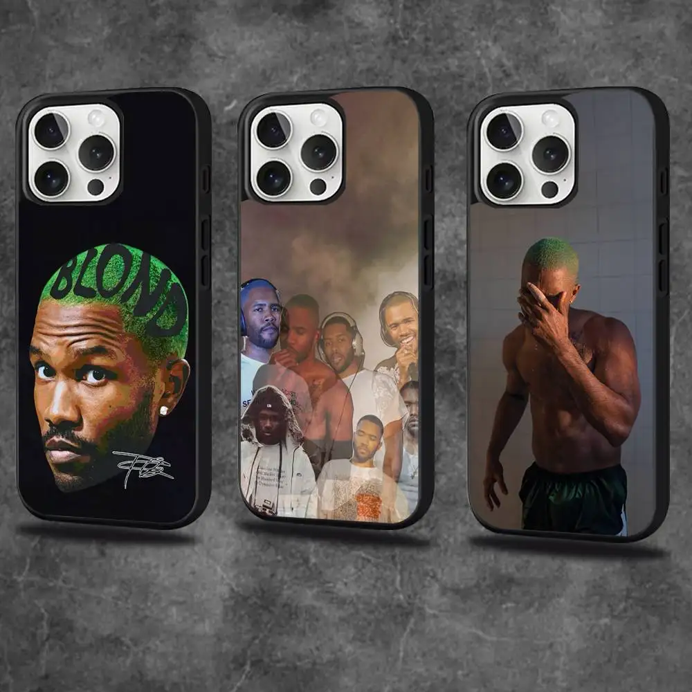 

F-Frank Singer Ocean Phone Case For iPhone 17,16,15,14,13,12,11,Pro,Max,Plus,Mini,SE4,E Magnetic Magsafe Wireless Charging