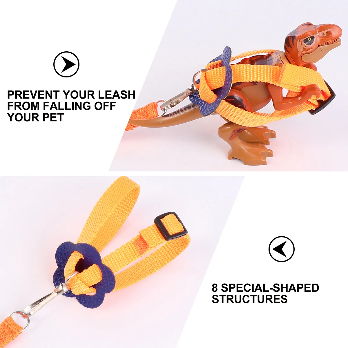 

1pc Parrot Leash Bird Pet Pulling Rope 8-Shaped Design For Home Outdoor Walking Party Turtle Lizard Hamster Tow Pet Supplies