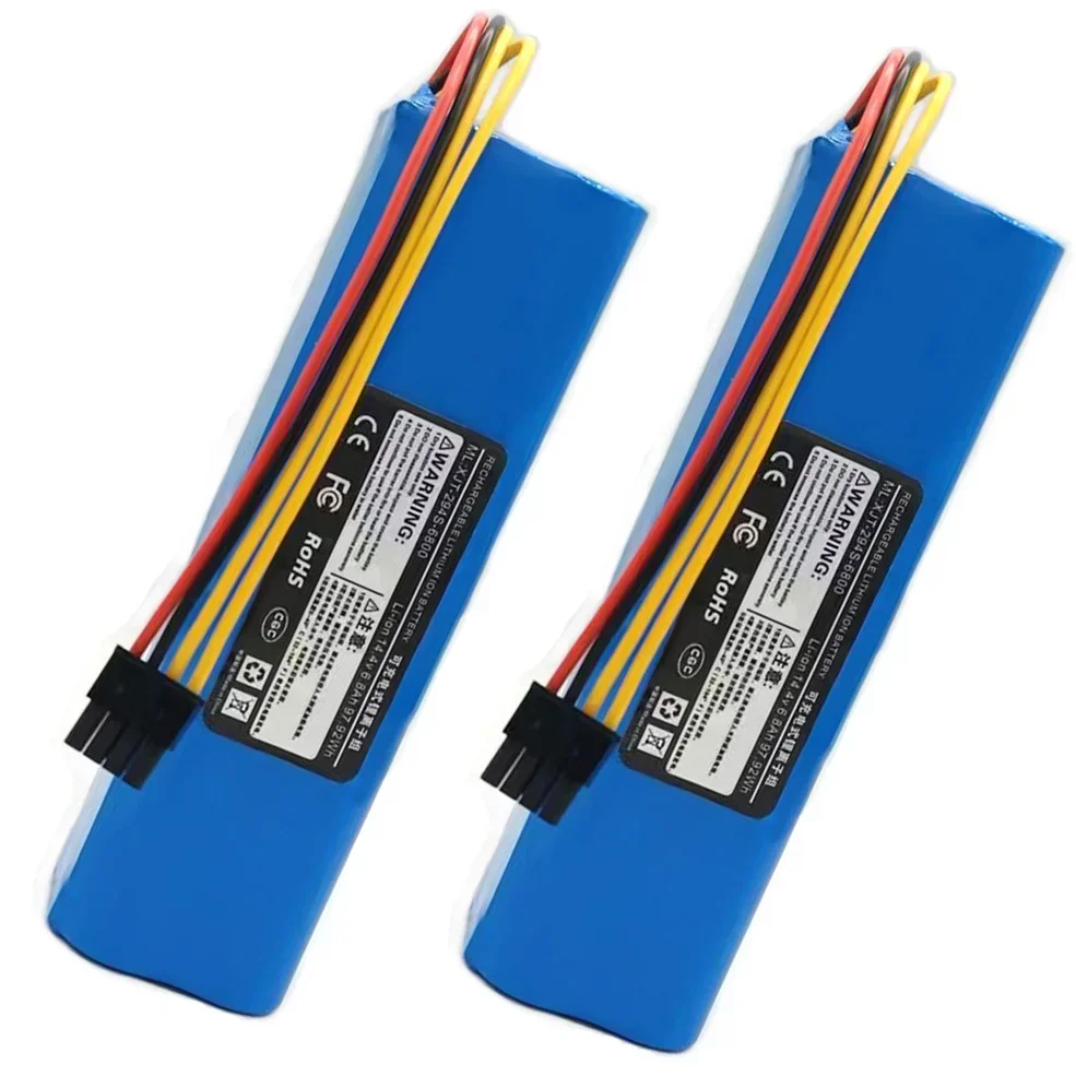 100% Original Rechargeable Li-ion Battery for Lifero Robot Vacuum Cleaner RX10 14.4V 6800mAh