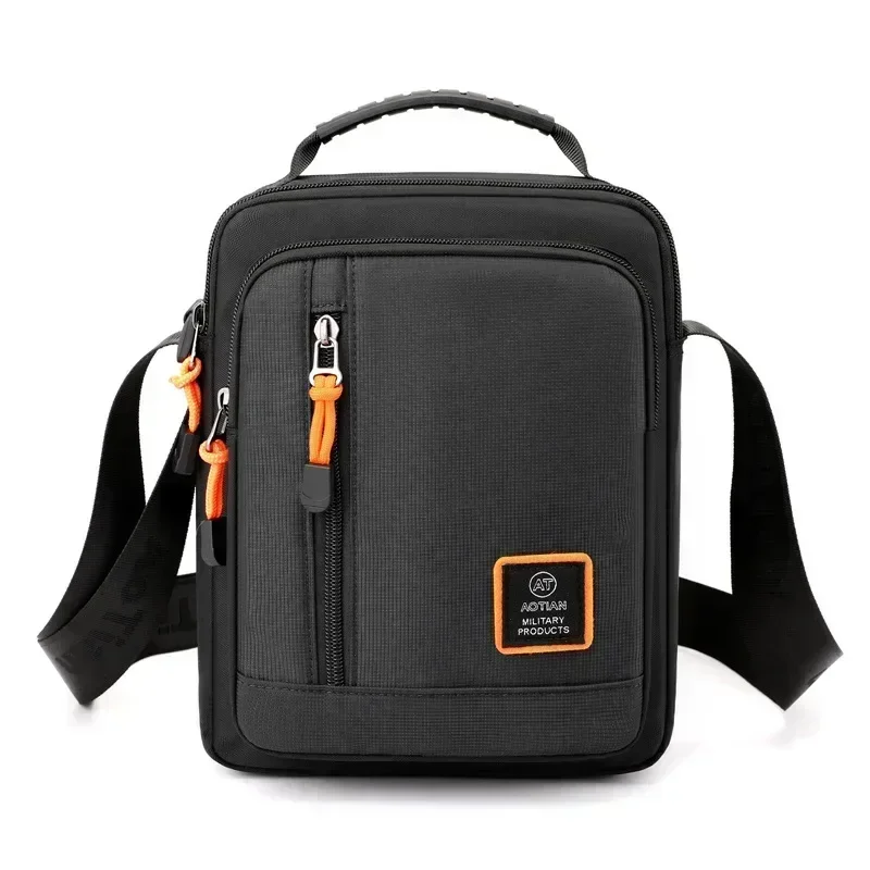 Multi-Function Men's Bag High Quality Nylon Man Messenger Bag Crossbody Bags Fashion Casual Men's Small Bag Handbag Shoulder