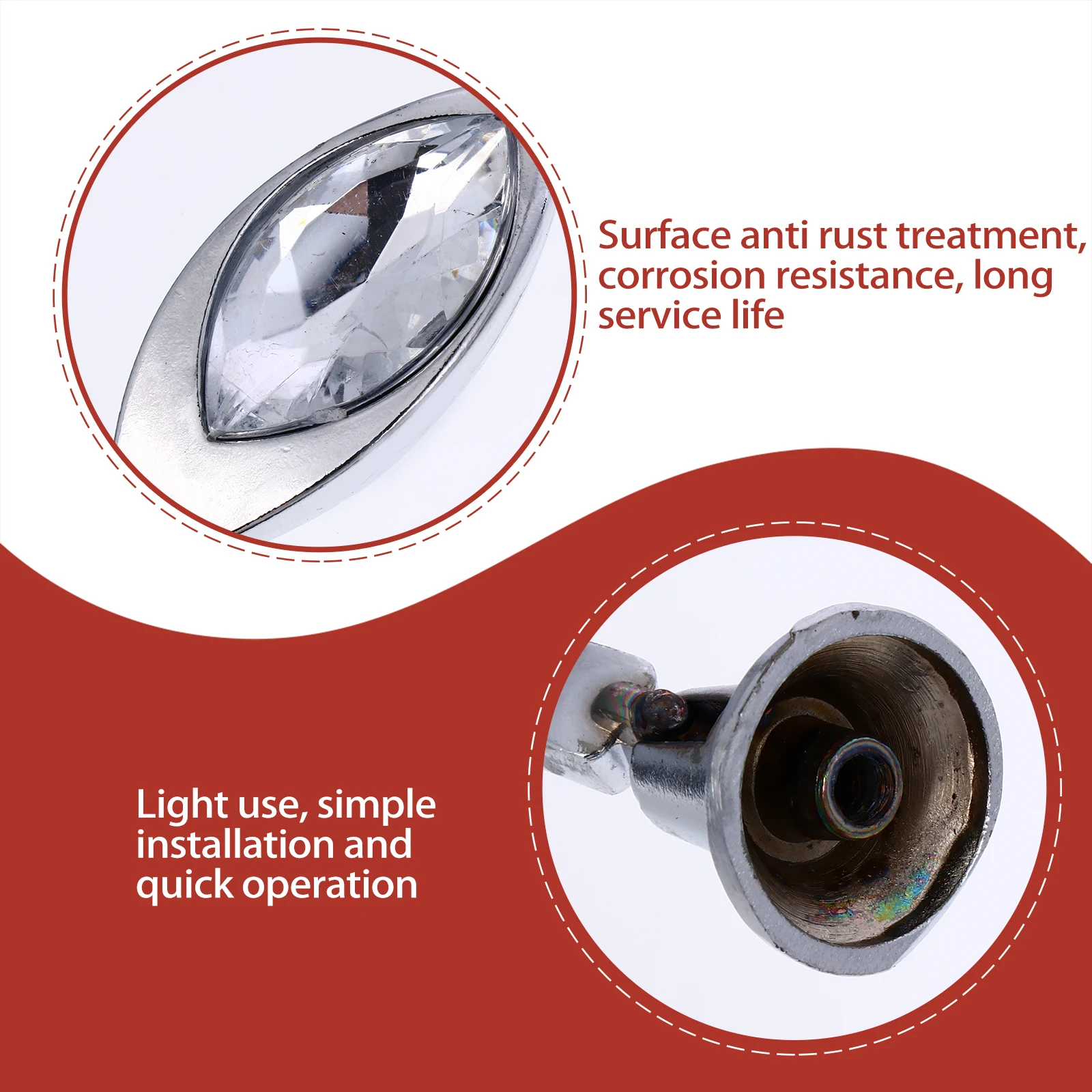 

2pcs Golden Zinc Alloy Crystal Drawer Knobs Cabinet Handle Elegant Decorative Hardware Fittings For Cupboard Wardrobe