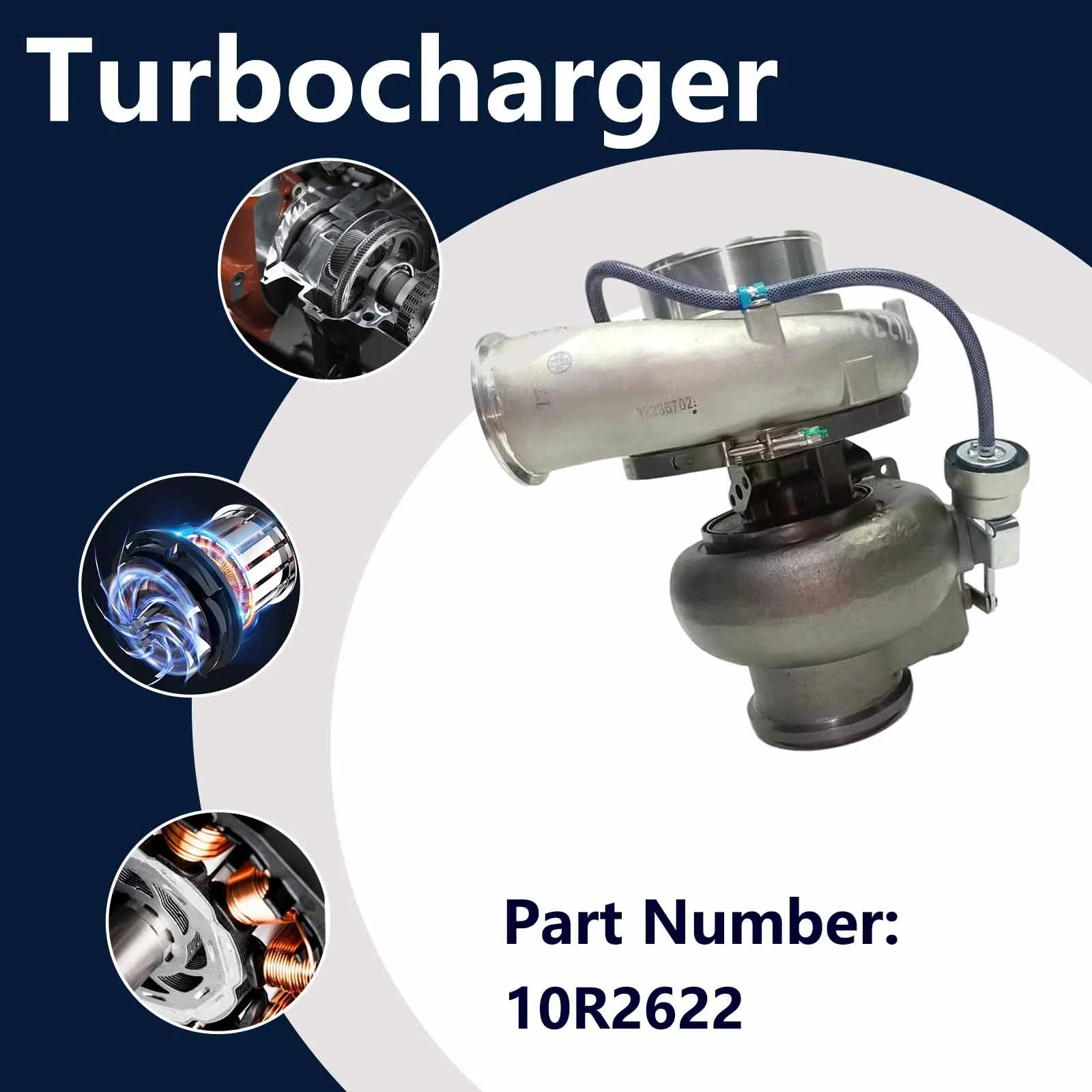 Turbocharger 10R2622 2400003 7324305003S For Caterpillar CAT C15 Truck