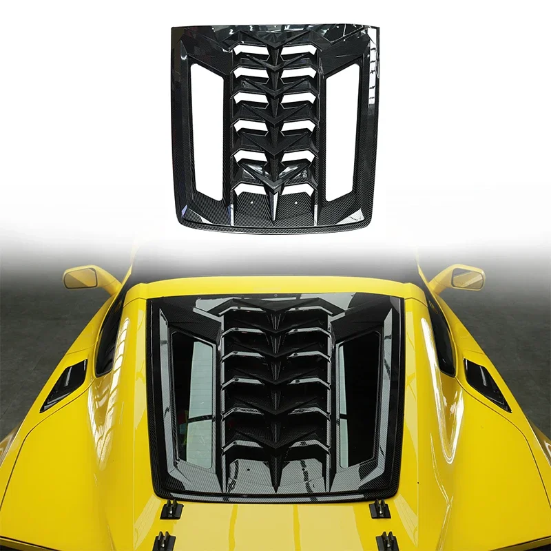 Rear Window Sunshade Shutter Injection Molded ABS Material For Chevrolet Corvette C7 Stingray Grand Sport Z51 Z06 ZR1 2014-2019