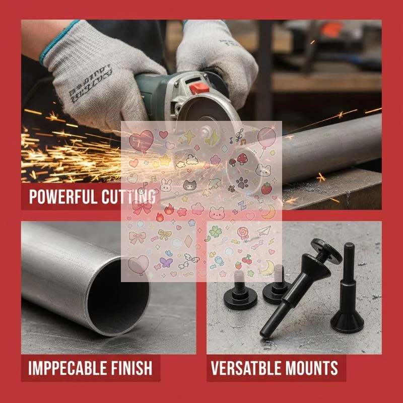 Mounting Mandrel For Cut Off Wheels 6mm 9.5mm Hole Grinding Disc For Die Grinder Rotary Tool