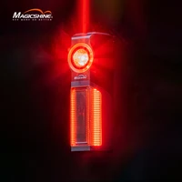 Magicshine SEEMEE R300 Luz trasera de radar de bicicleta Lámpara trasera inteligente Luz trasera de ciclismo LED, compatible con computadora Gamin...