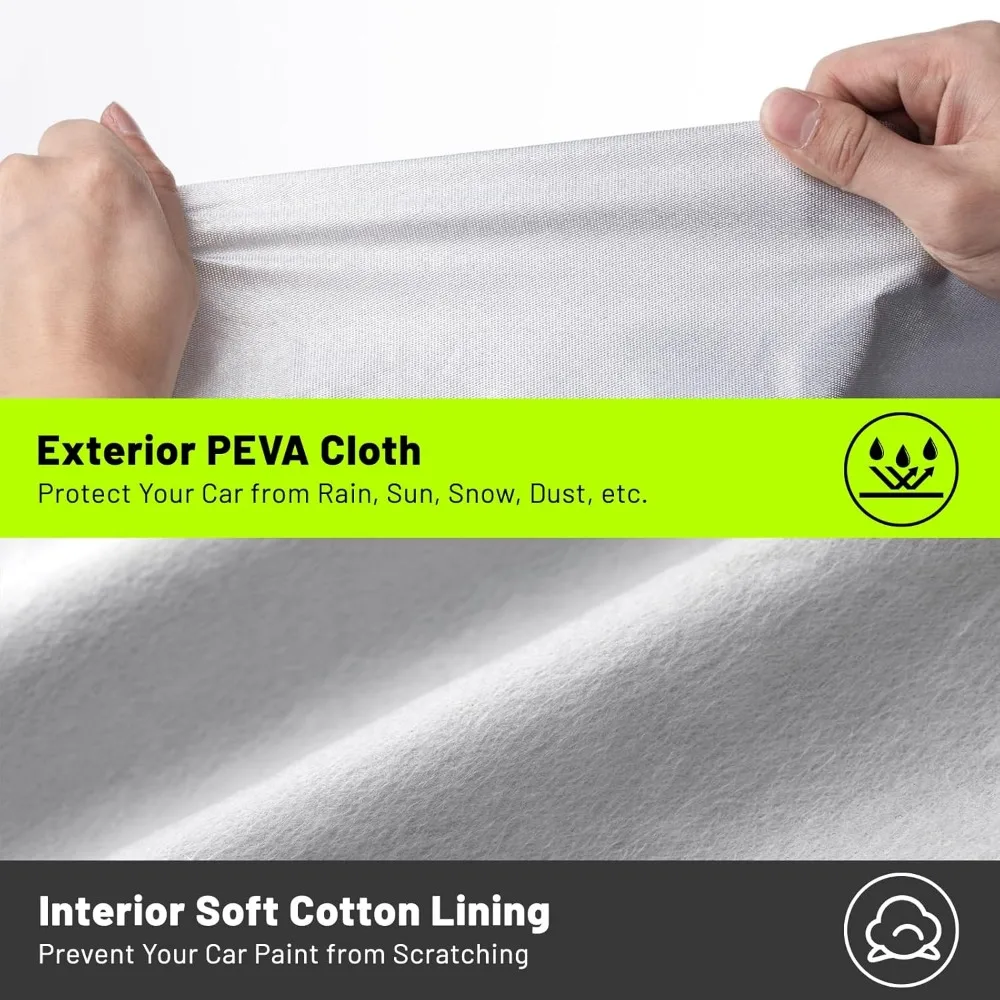 Copriauto Tesla Model 3: protezione impermeabile per tutte le stagioni con presa d'aria e cerniera per porta di ricarica