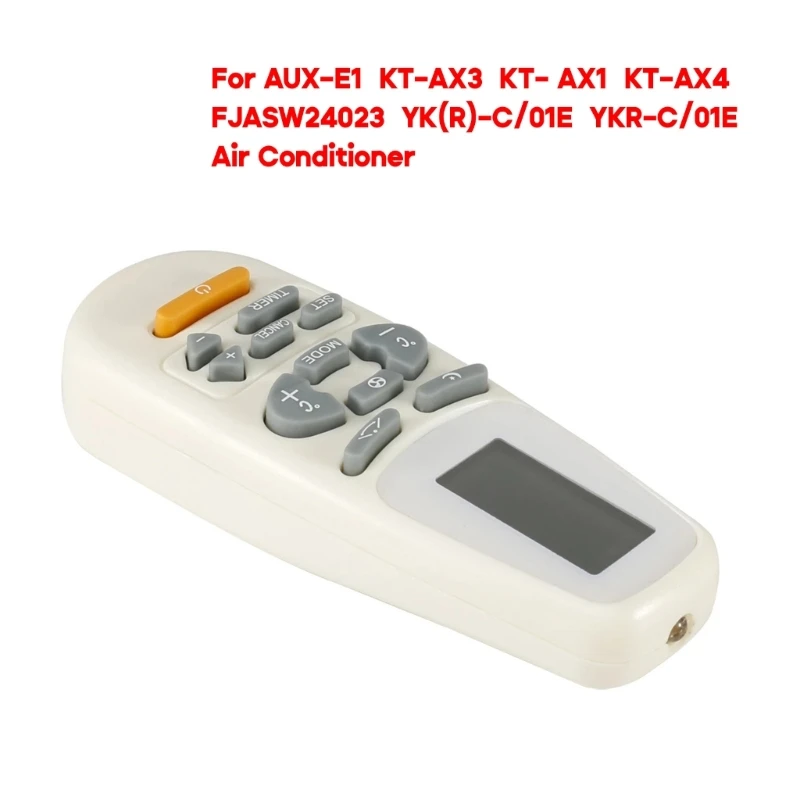 YKR-C/01E  Spare Remote Control for KT-AX3 KT-AX1 Air Conditioning Replaced 24BB