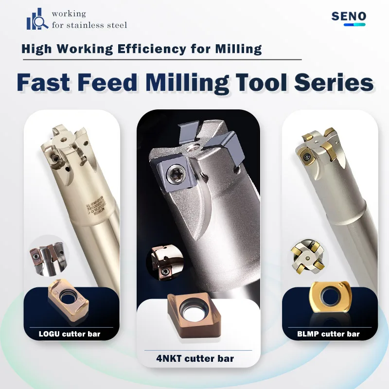 Seno Original 10PCS BDMT11T308ER-JT Carbide End Milling Tool CNC MillingTungsten carbide Insert