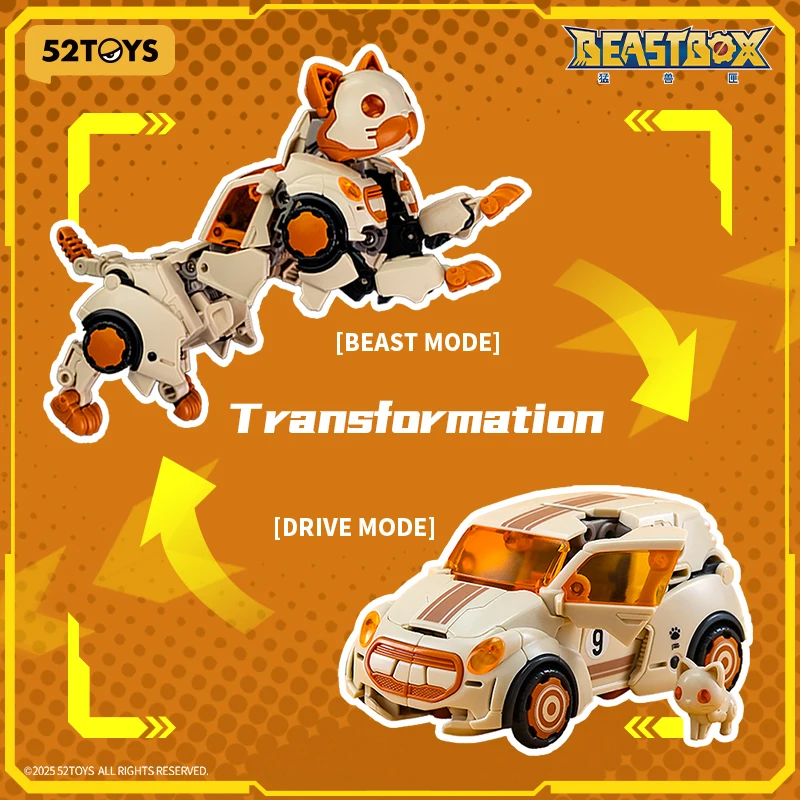 52 jouets BeastDrive BD-16 Kit de modèle FICKLE STEP, Robot de déformation, jouets de conversion, figurine d'action, jouets de collection