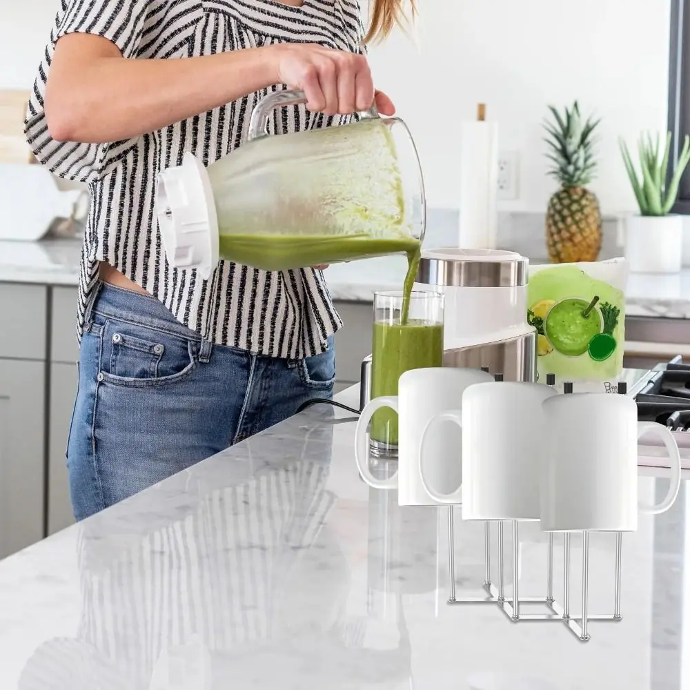 Foldable Bottle Drying Rack Stainless Steel Retractable Cup Storage Draining Stand Vertical Bottle Dryer Holder Water Bottle